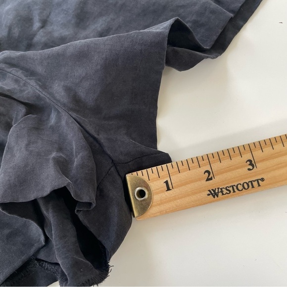 ZARA Women's Black Lyocell Tencel Drapey Pleated Romper Shoulder Straps Size XS - Picture 11 of 11